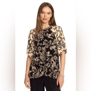 Johnny Was Womens The Janie Favorite Flutter Raglan Sleeve MP